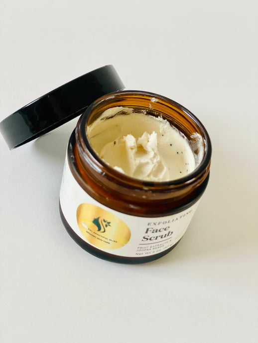 Exfoliating Face & Body Scrub - Natural Beautiful Bliss